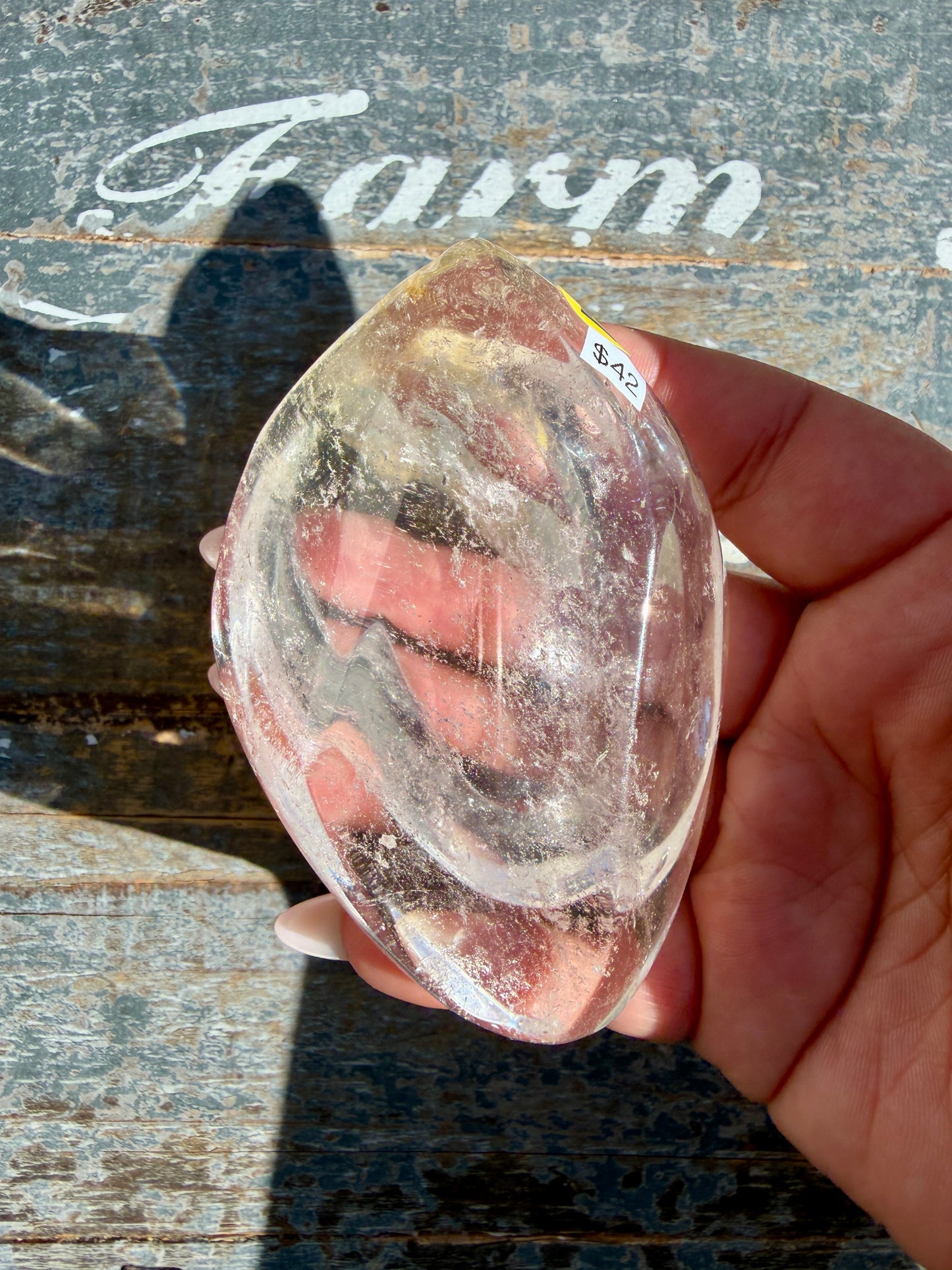 Gorgeous Clear Quartz Bowl | Opt E