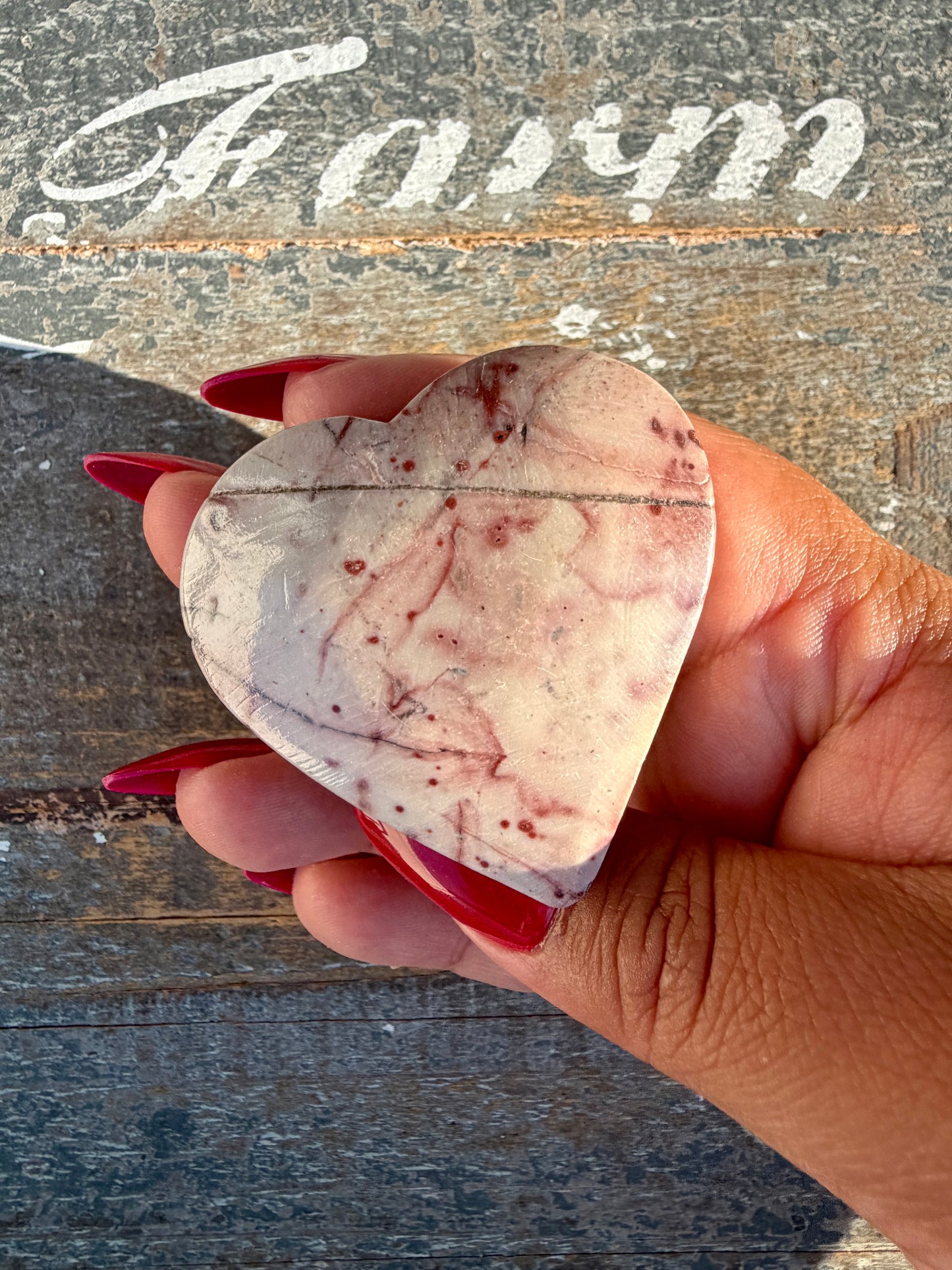 Slightly Imperfect Picture Jasper Heart | Opt 69