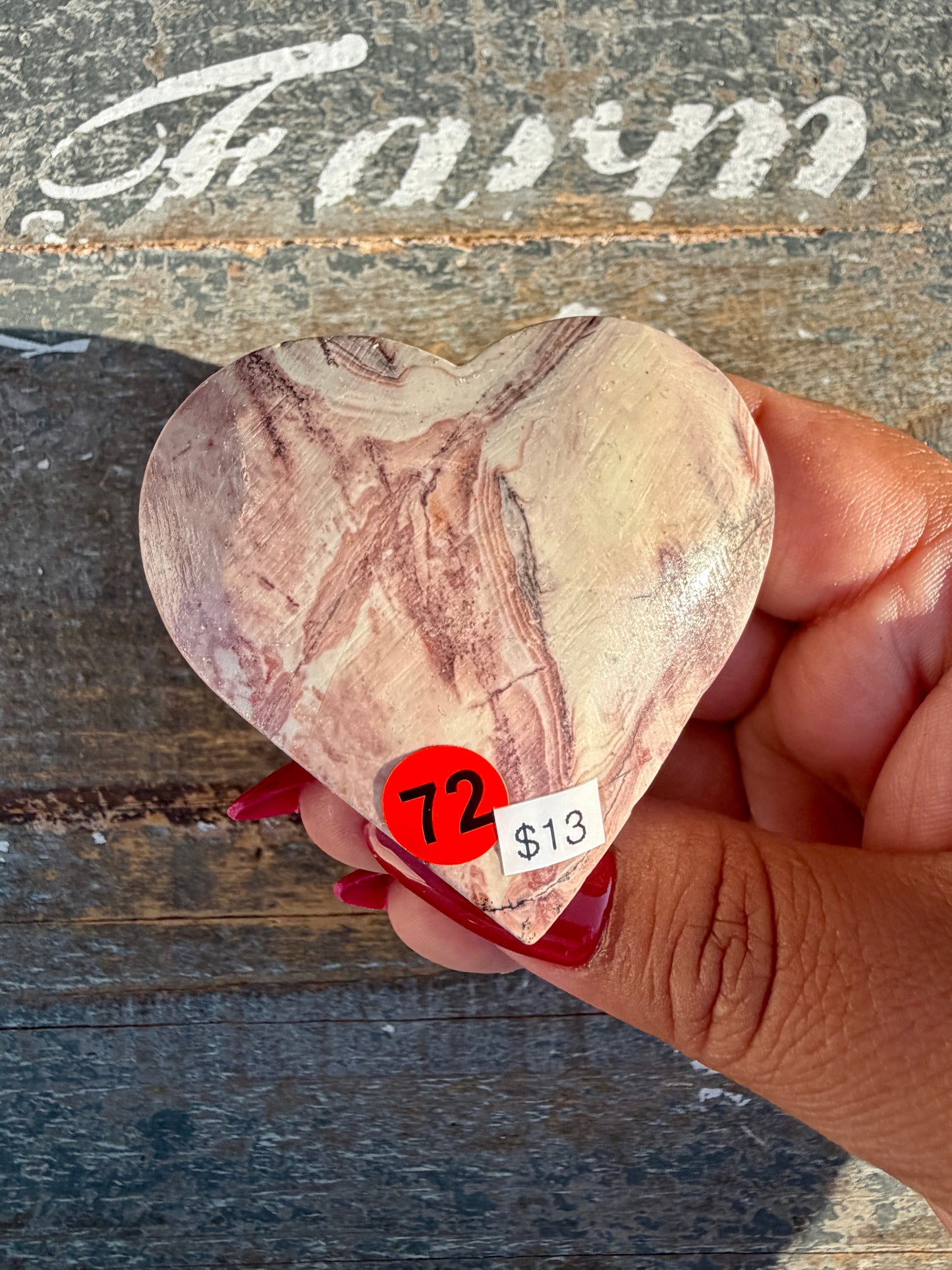 Slightly Imperfect Picture Jasper Heart | Opt 72