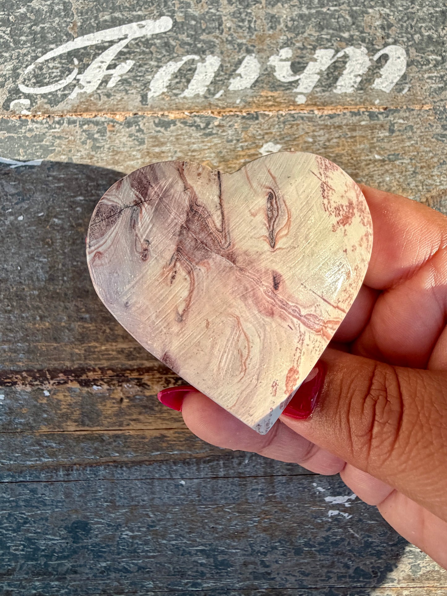 Slightly Imperfect Picture Jasper Heart | Opt 72