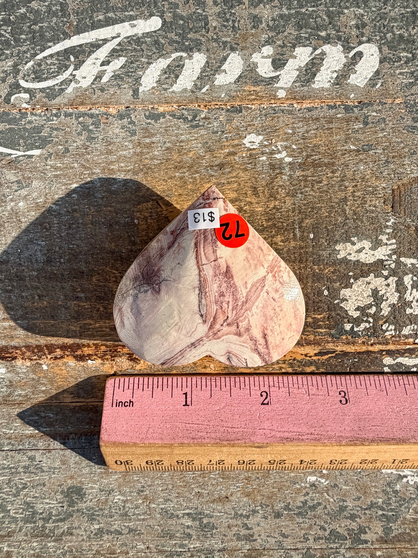 Slightly Imperfect Picture Jasper Heart | Opt 72