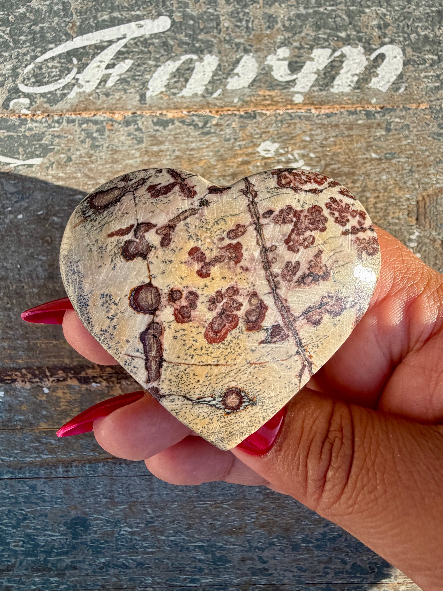Slightly Imperfect Picture Jasper Heart | Opt 66