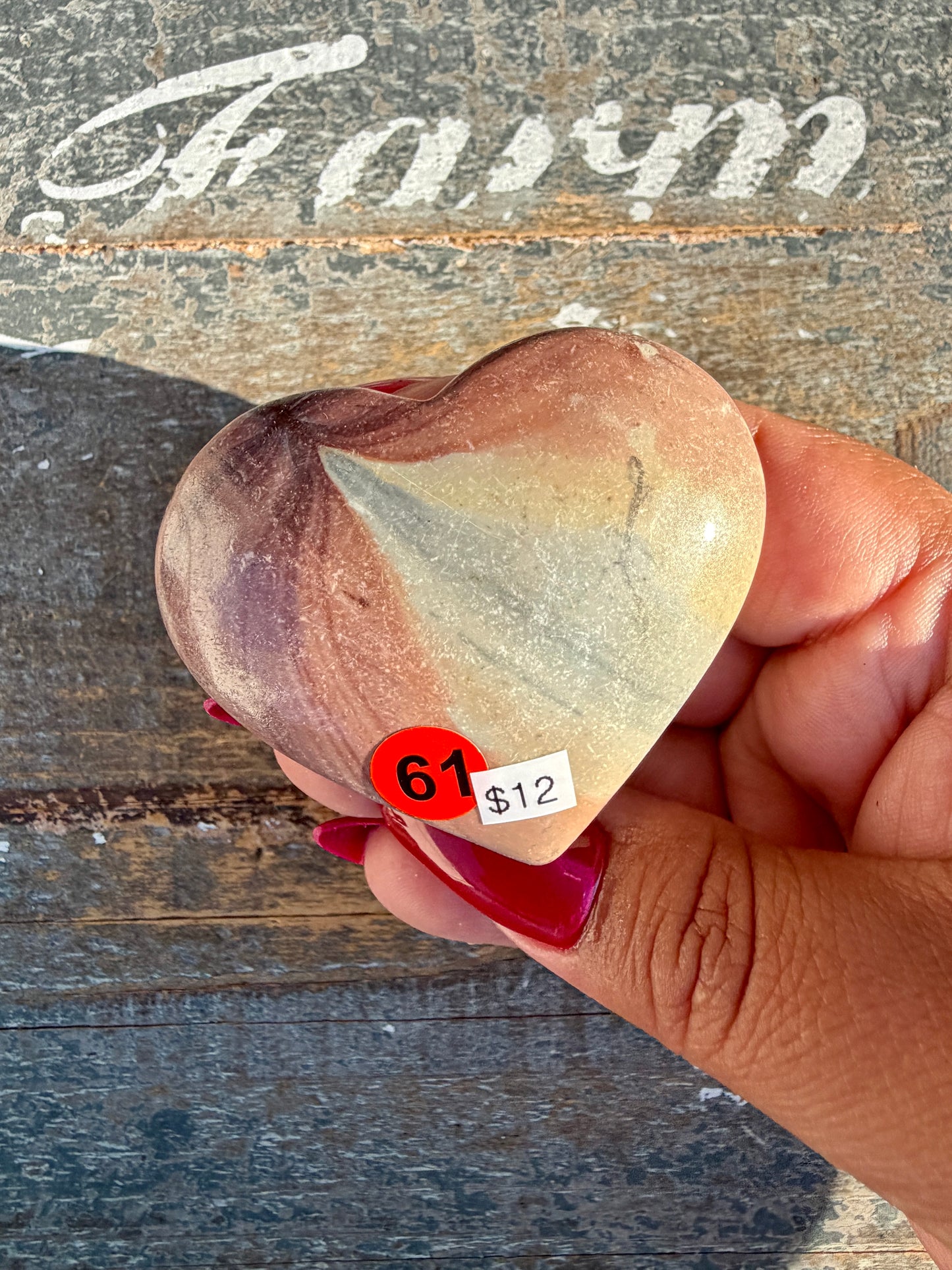 Slightly Imperfect Picture Jasper Heart | Opt 61