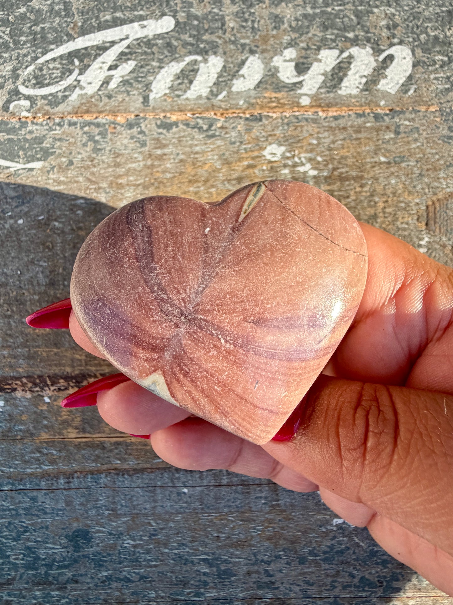 Slightly Imperfect Picture Jasper Heart | Opt 61