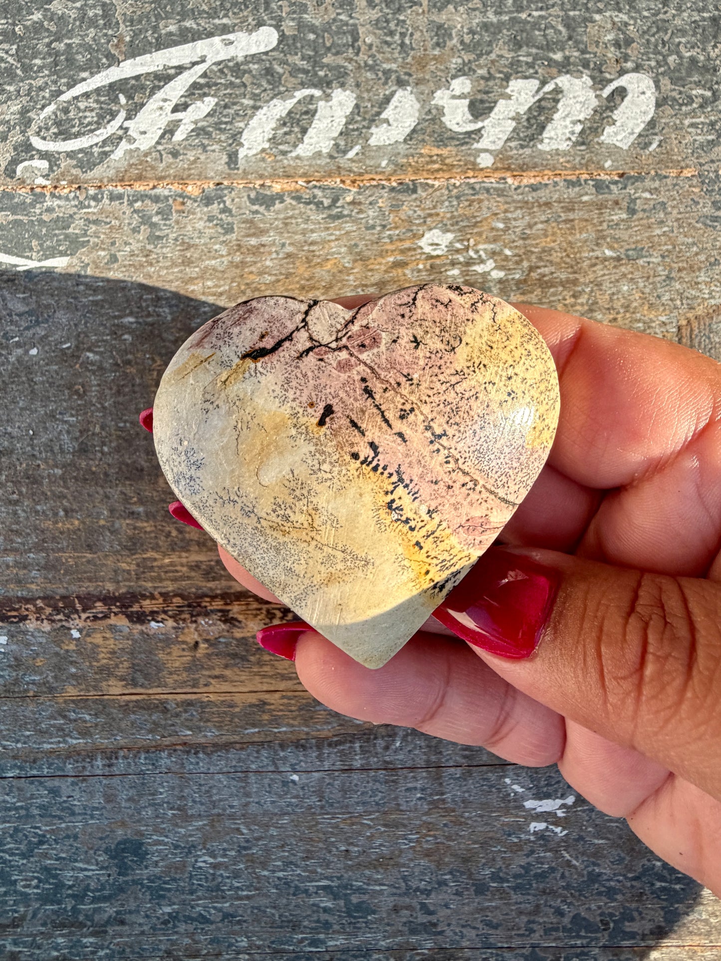Slightly Imperfect Picture Jasper Heart | Opt 71