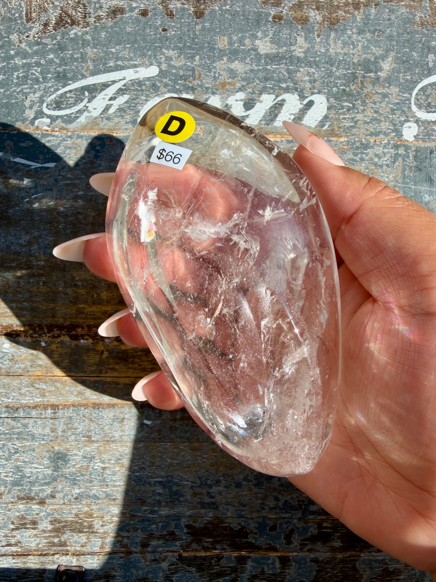 Gorgeous Clear Quartz Bowl | Opt D