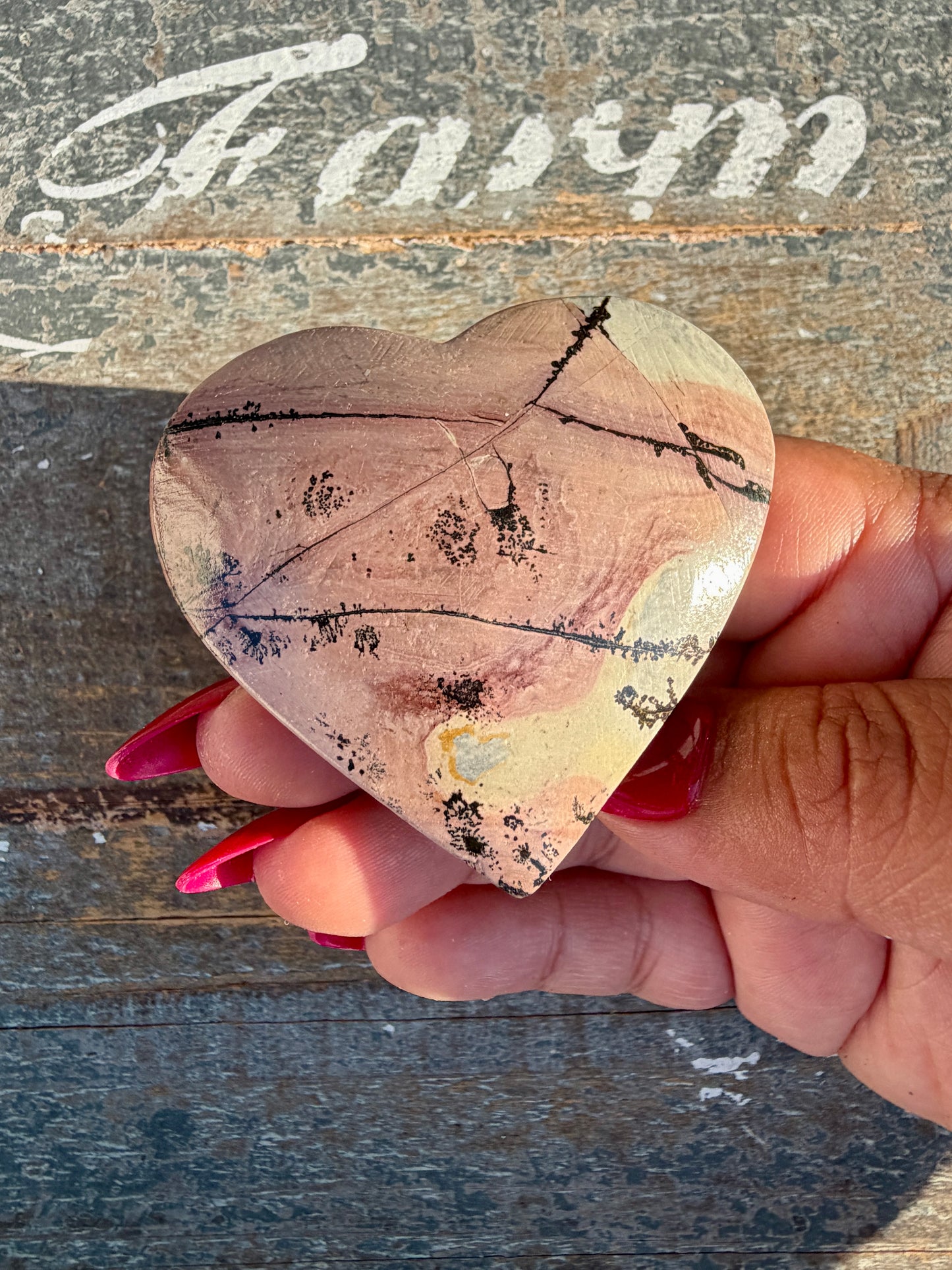 Slightly Imperfect Picture Jasper Heart | Opt 68