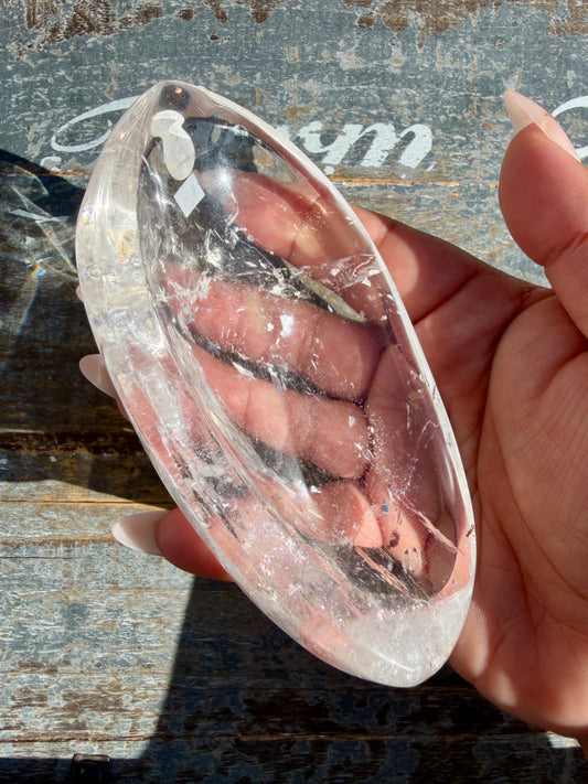 Gorgeous Clear Quartz Bowl | Opt D
