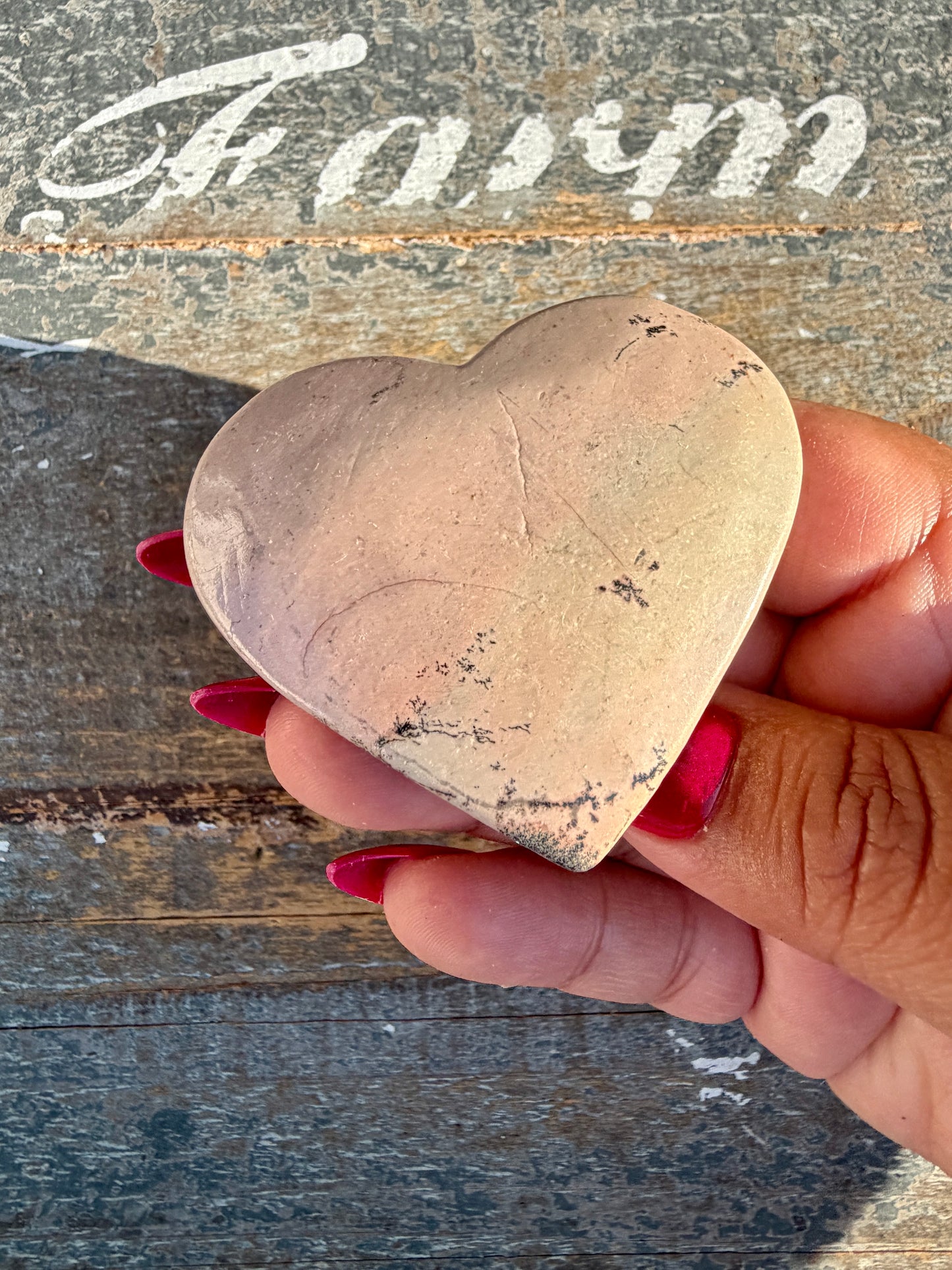 Slightly Imperfect Picture Jasper Heart | Opt 63