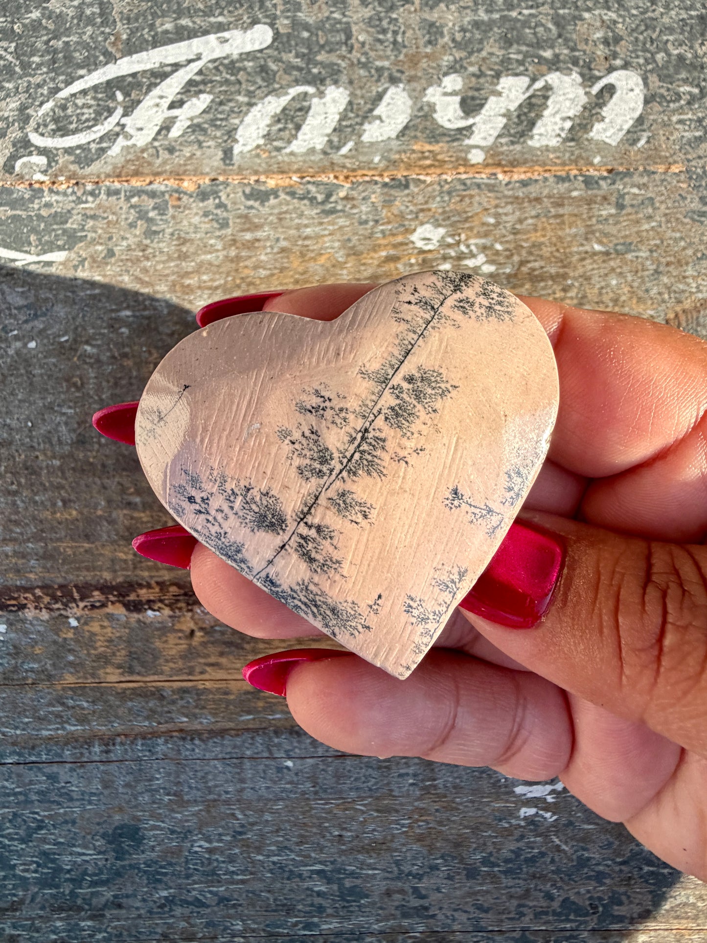 Slightly Imperfect Picture Jasper Heart | Opt 64