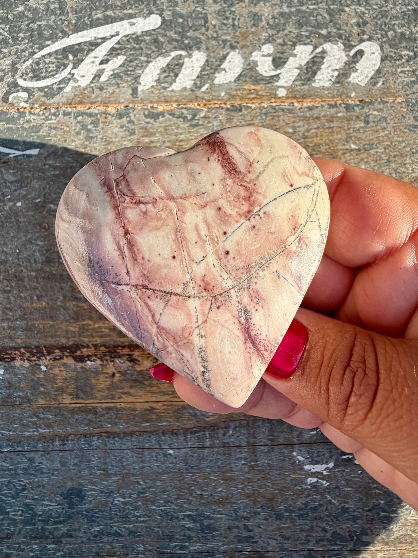 Slightly Imperfect Picture Jasper Heart | Opt 74