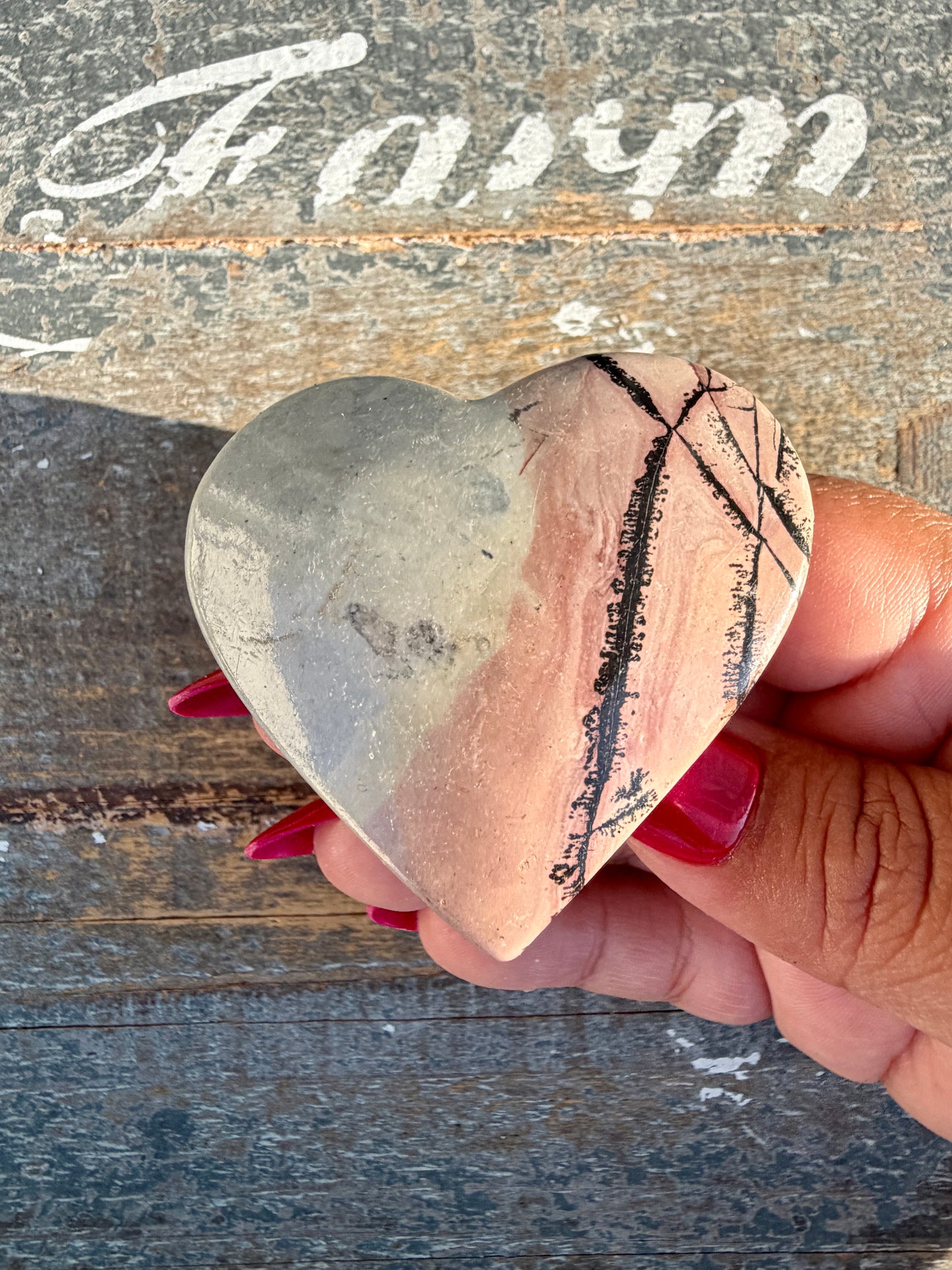 Slightly Imperfect Picture Jasper Heart | Opt 62