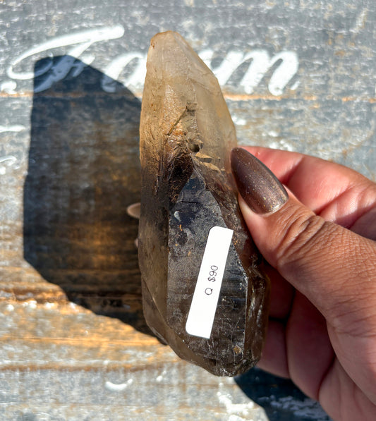Gorgeous Smoky Lemurian Quartz from Brazil | Q