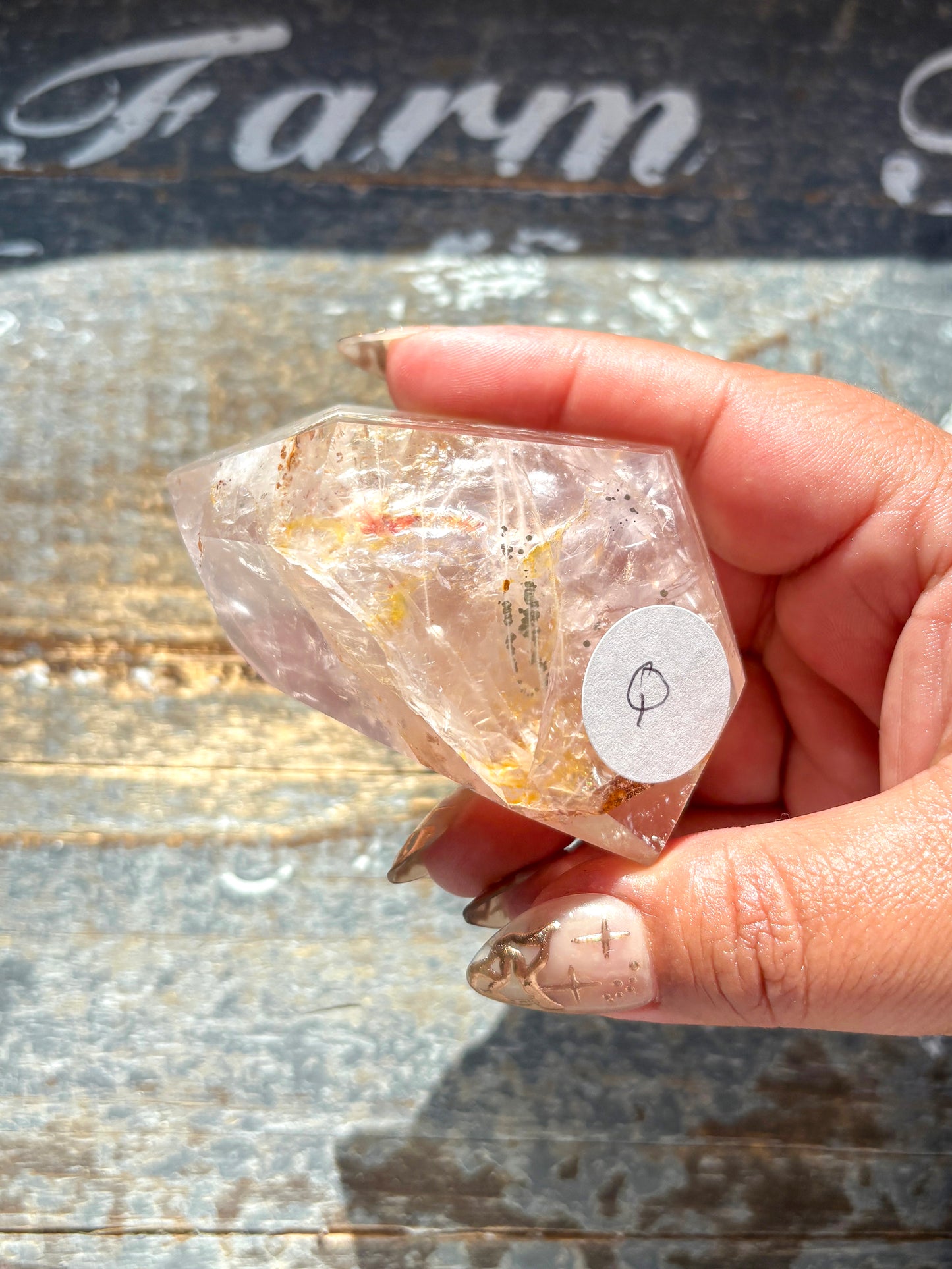 Gorgeous High Quality Rose Quartz & Golden Healer Freeform From Brazil | Q