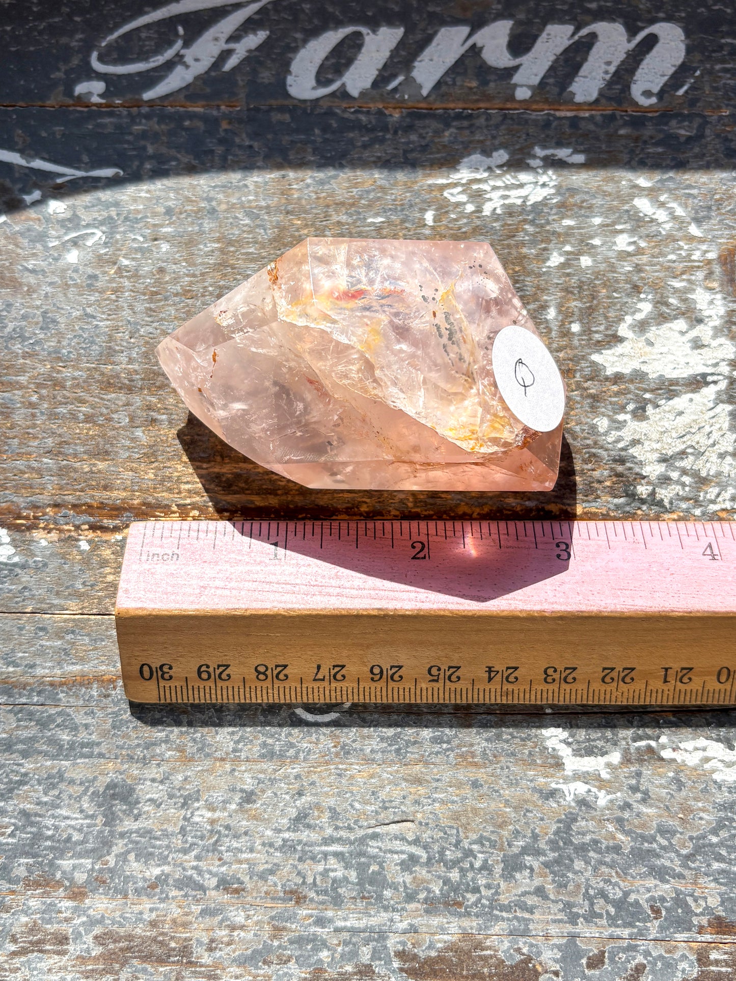 Gorgeous High Quality Rose Quartz & Golden Healer Freeform From Brazil | Q