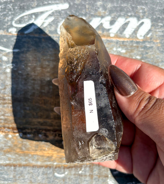 Gorgeous Smoky Lemurian Quartz from Brazil | N
