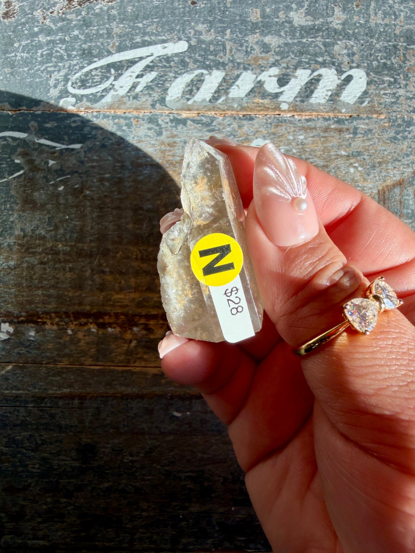 Gorgeous Amphibole Quartz | Brazil | Opt N
