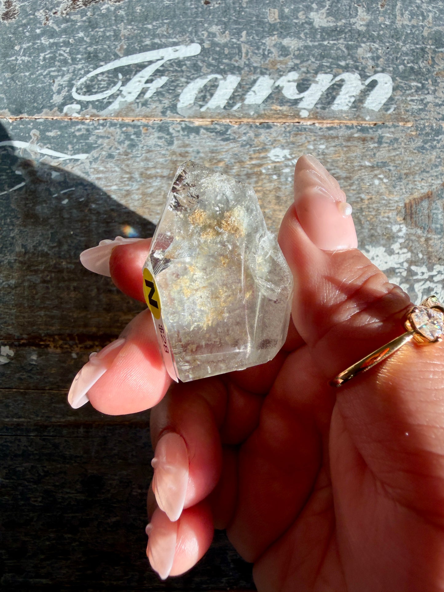 Gorgeous Amphibole Quartz | Brazil | Opt N
