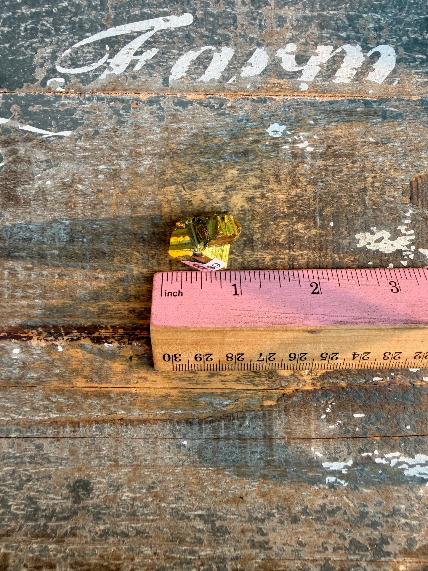 Gorgeous Cubic Pyrite with Natural Rainbow Iridescence from Indonesia | Opt 16