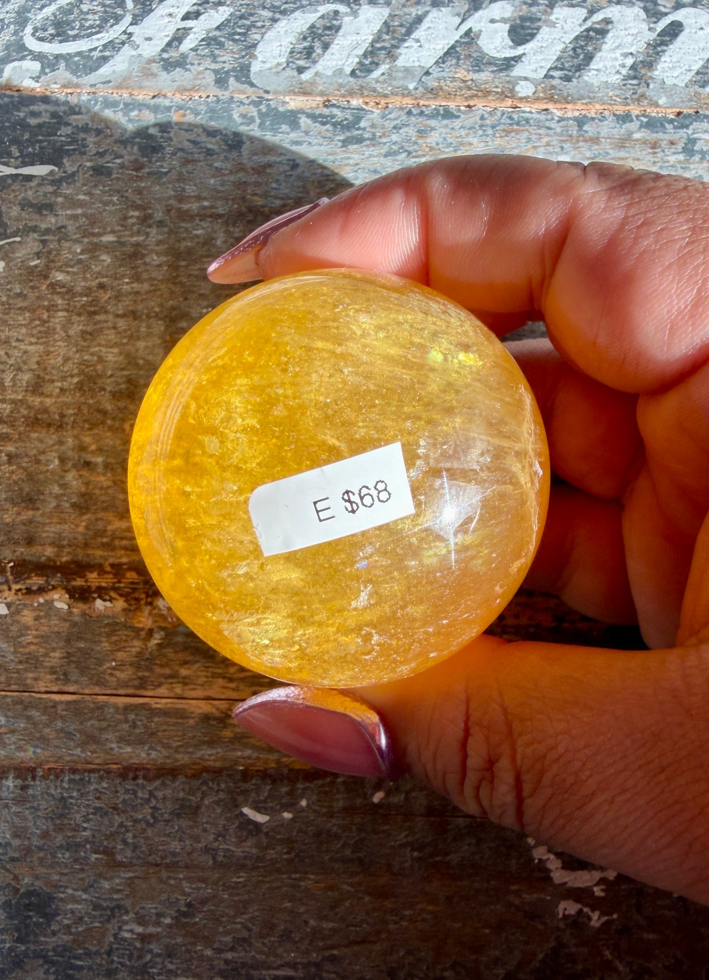 Gorgeous Yellow Fluorite with Mica | Opt E