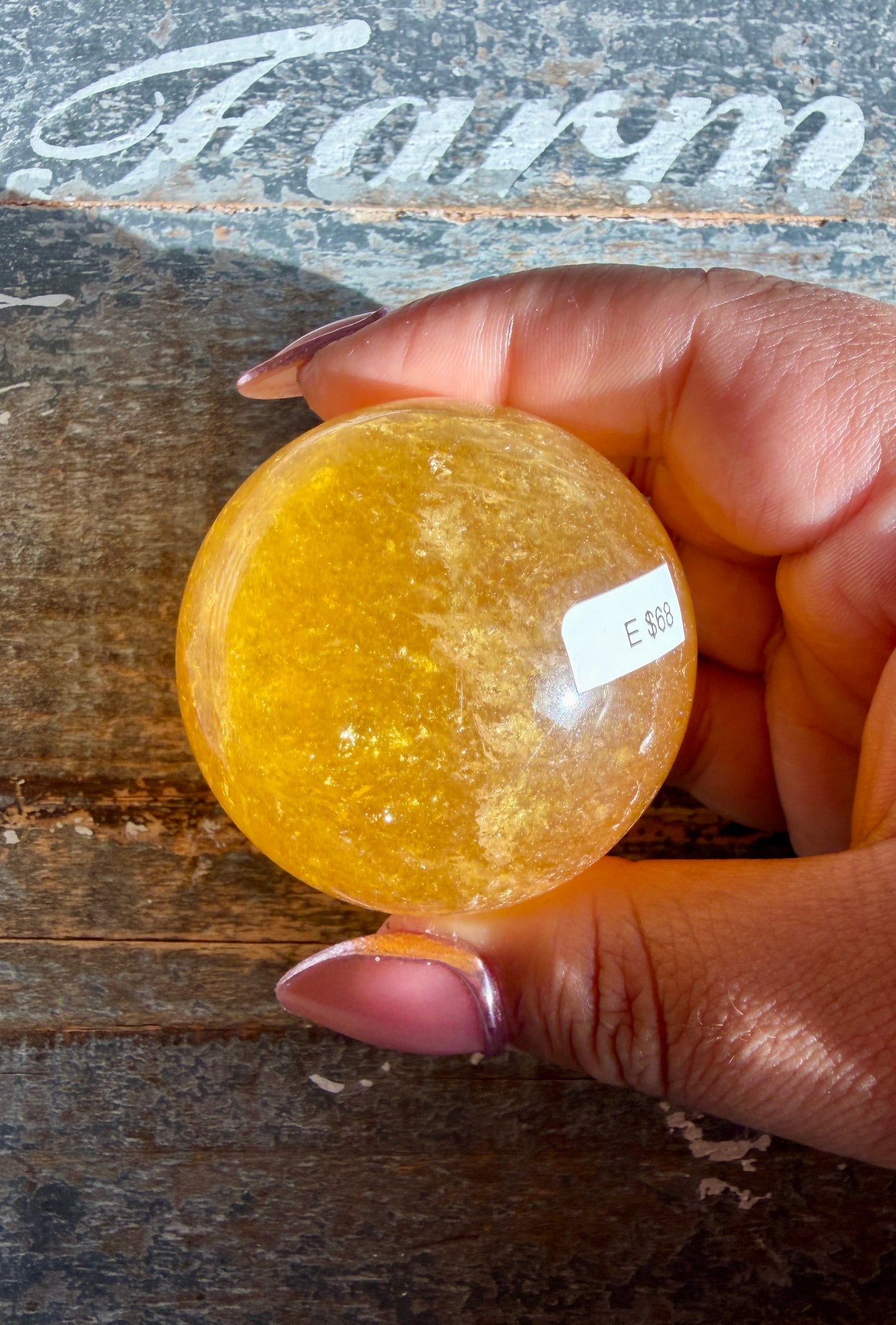 Gorgeous Yellow Fluorite with Mica | Opt E