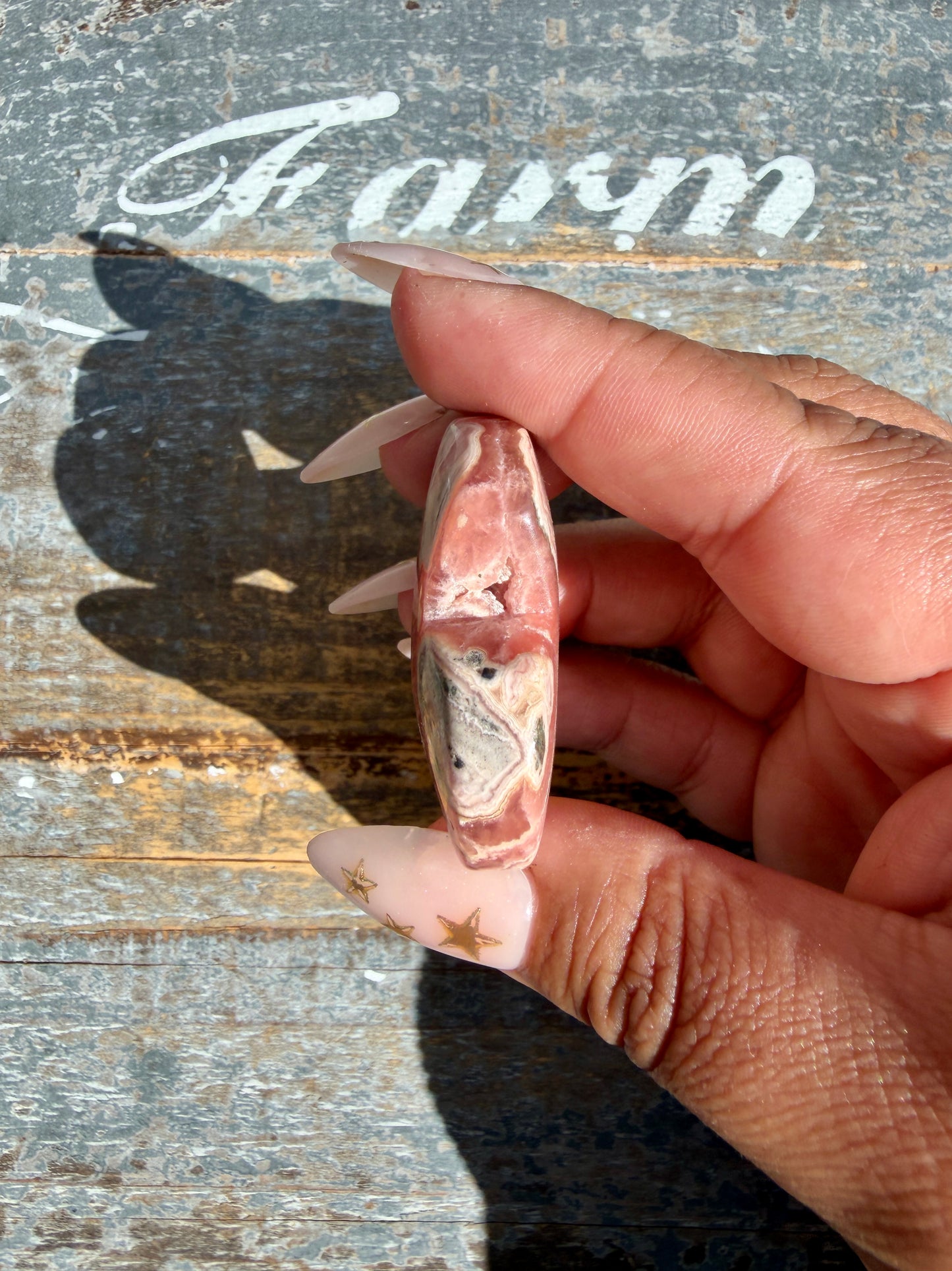 Gorgeous Rhodochrosite Heart | Argentina | Opt K