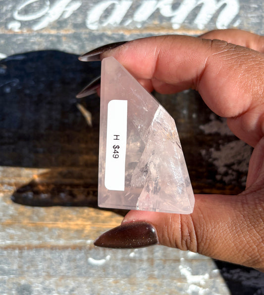 Gorgeous AAA Rose Quartz Freeform from Brazil | Opt H