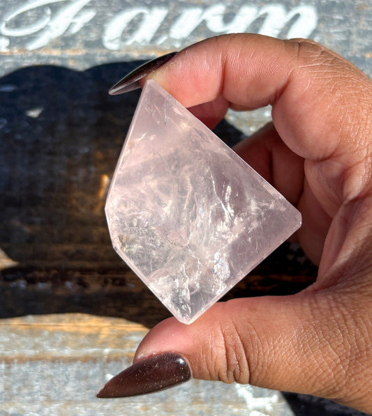 Gorgeous AAA Rose Quartz Freeform from Brazil | Opt H