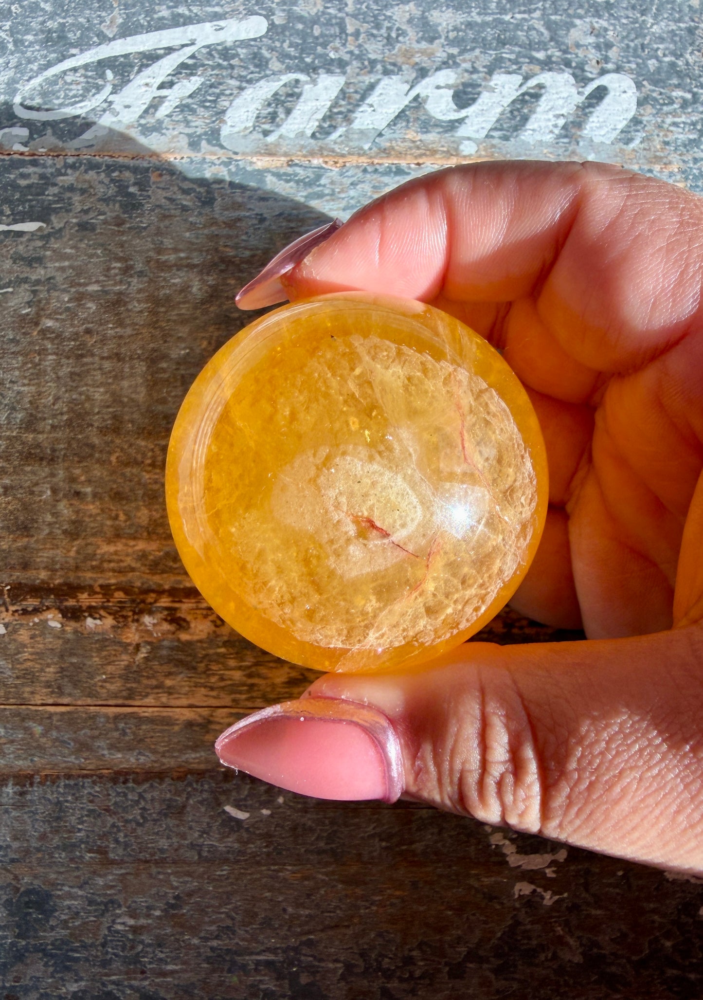 Gorgeous Yellow Fluorite with Mica | Opt E