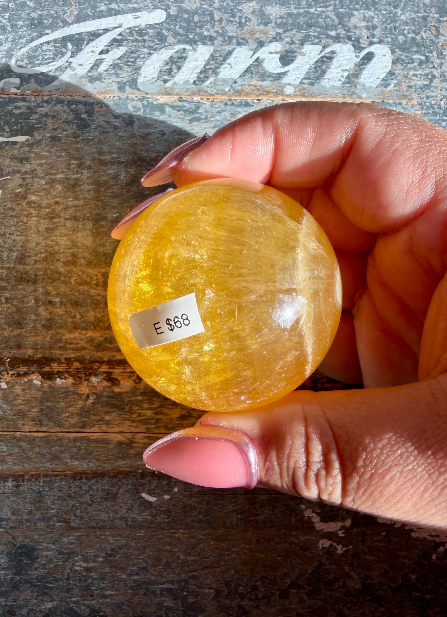 Gorgeous Yellow Fluorite with Mica | Opt E