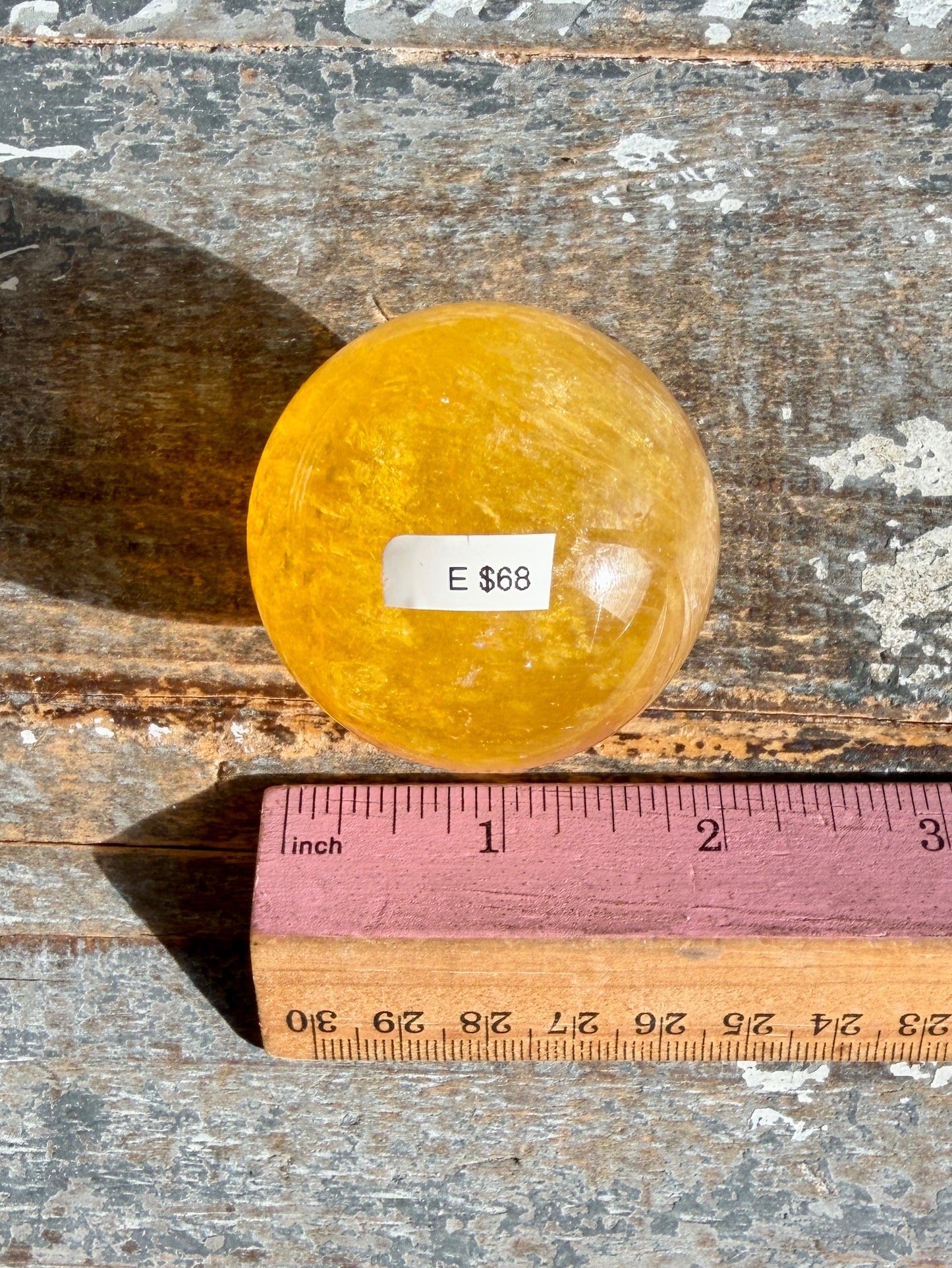 Gorgeous Yellow Fluorite with Mica | Opt E