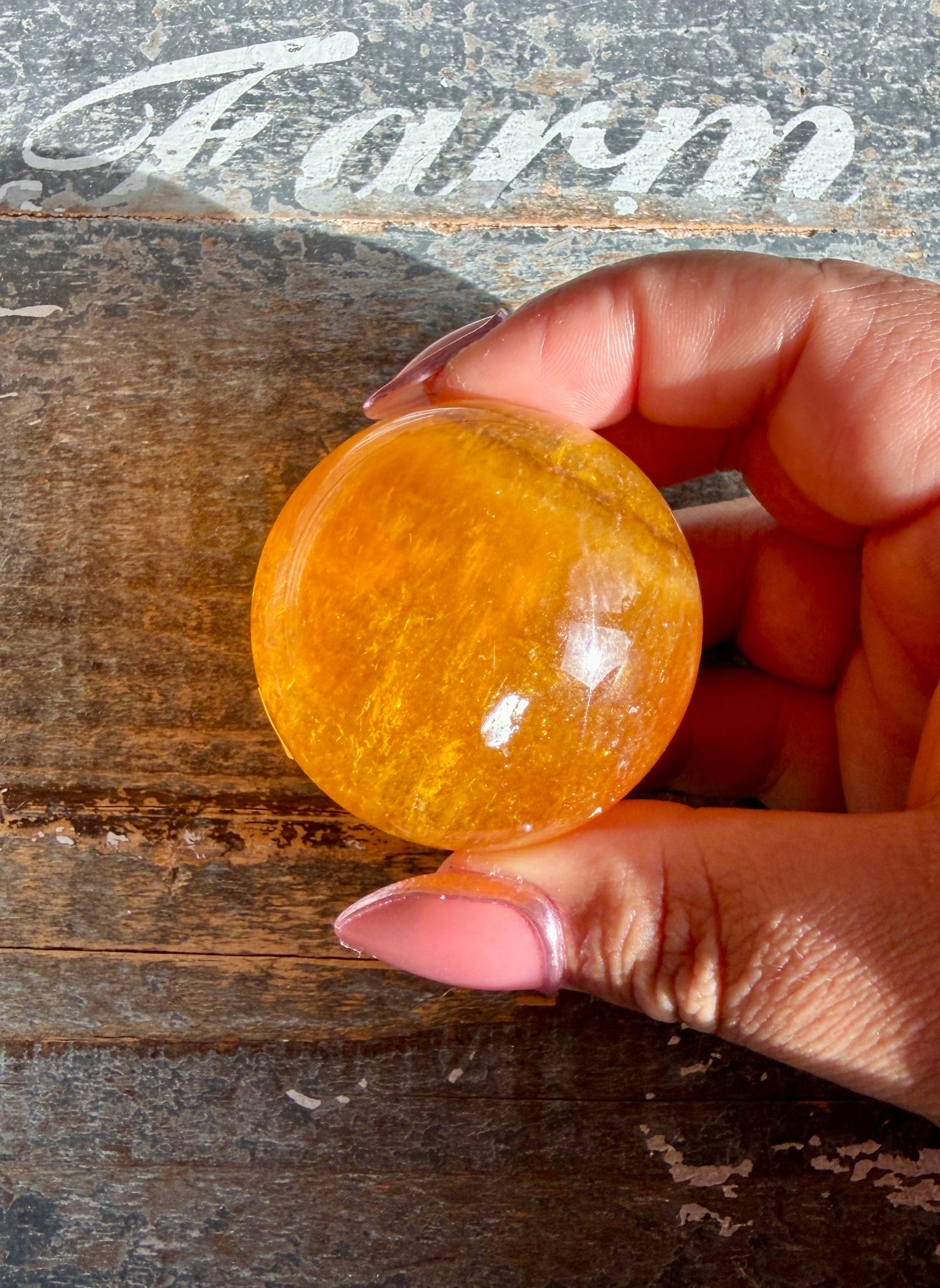 Gorgeous Yellow Fluorite with Mica | Opt D