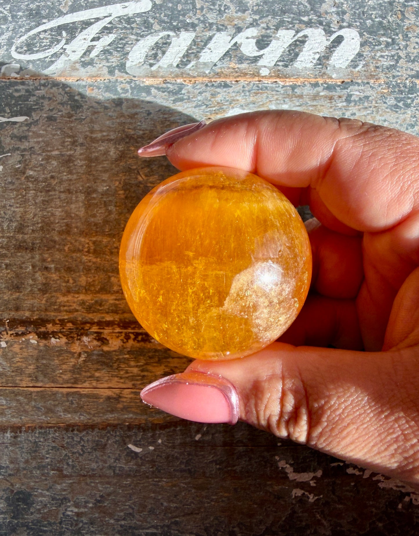 Gorgeous Yellow Fluorite with Mica | Opt D