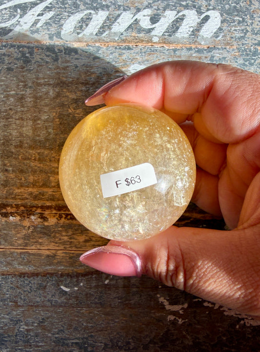 Gorgeous Yellow Fluorite with Mica | Opt F