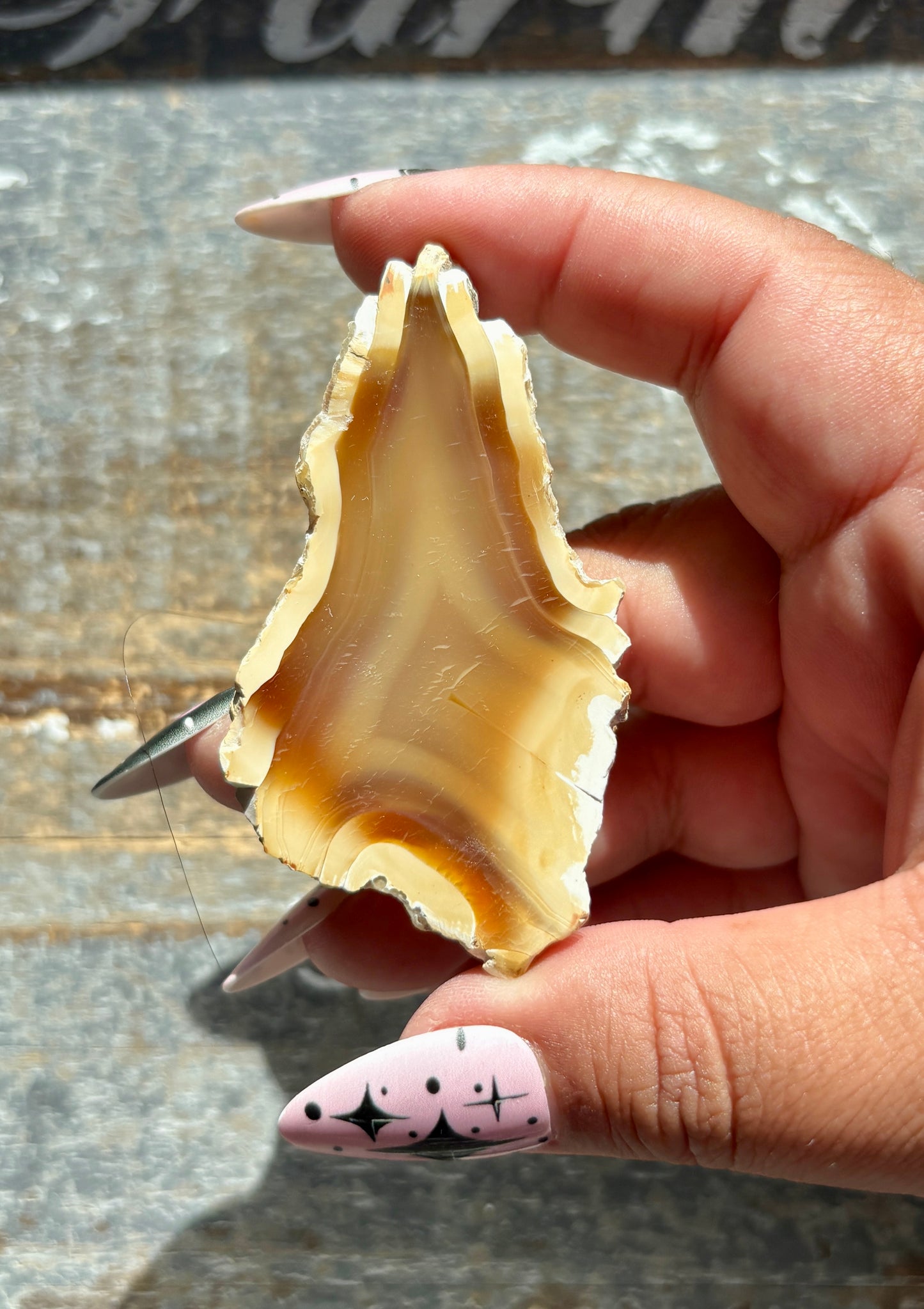 Gorgeous Agate Slice from Indonesia