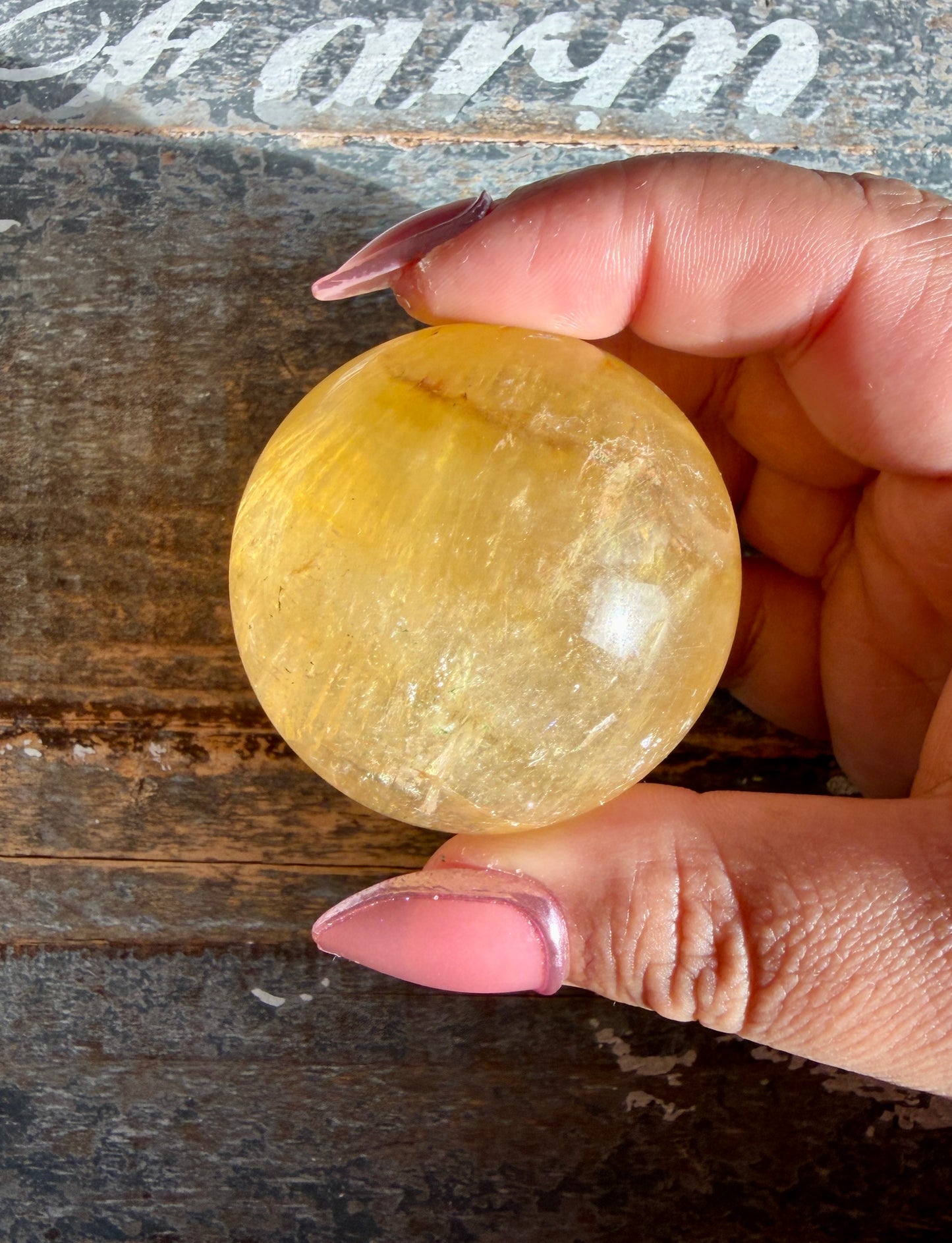 Gorgeous Yellow Fluorite with Mica | Opt F
