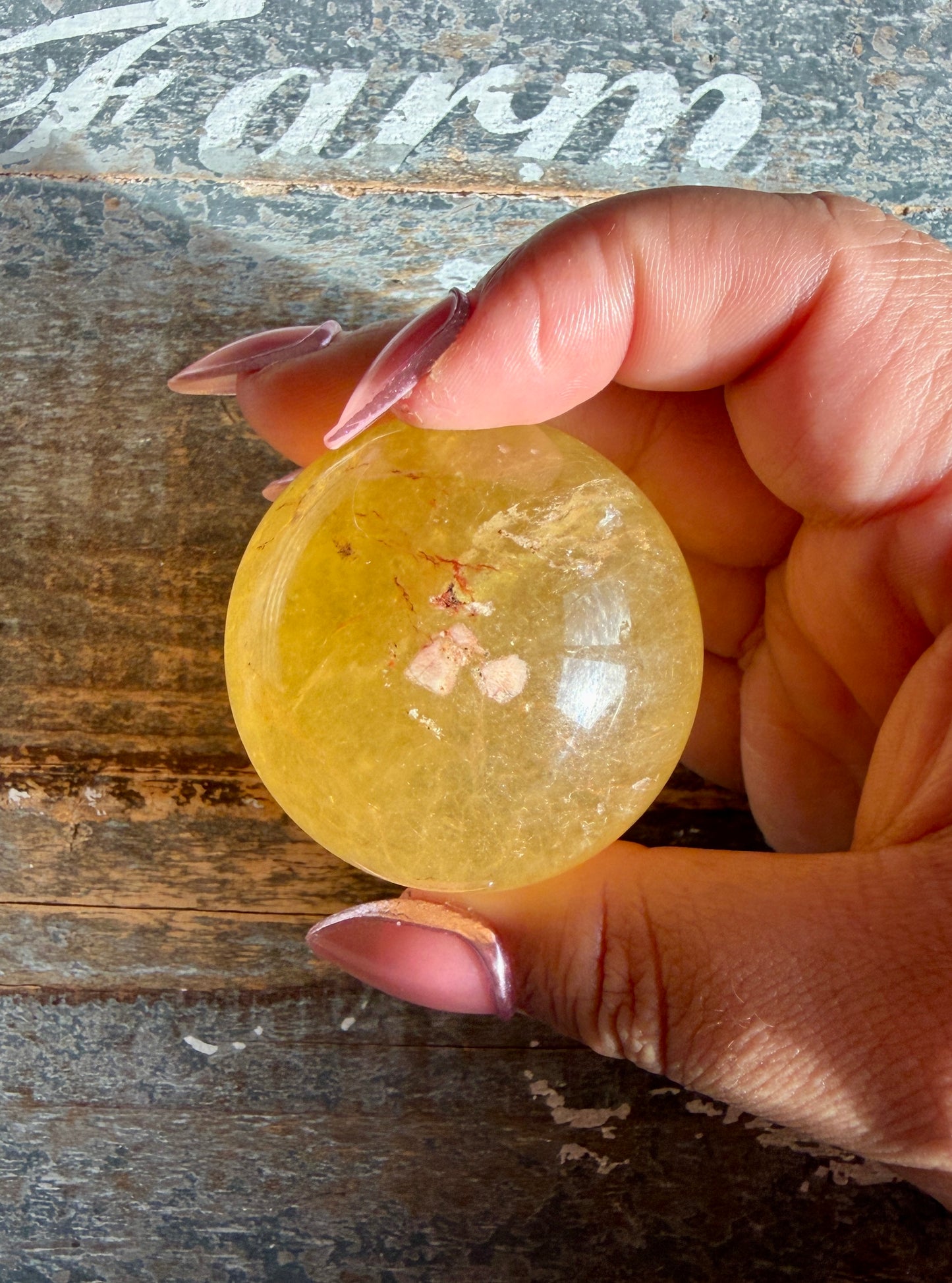 Gorgeous Yellow Fluorite with Mica | Opt F