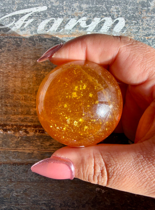 Gorgeous Yellow Fluorite with Mica | Opt H