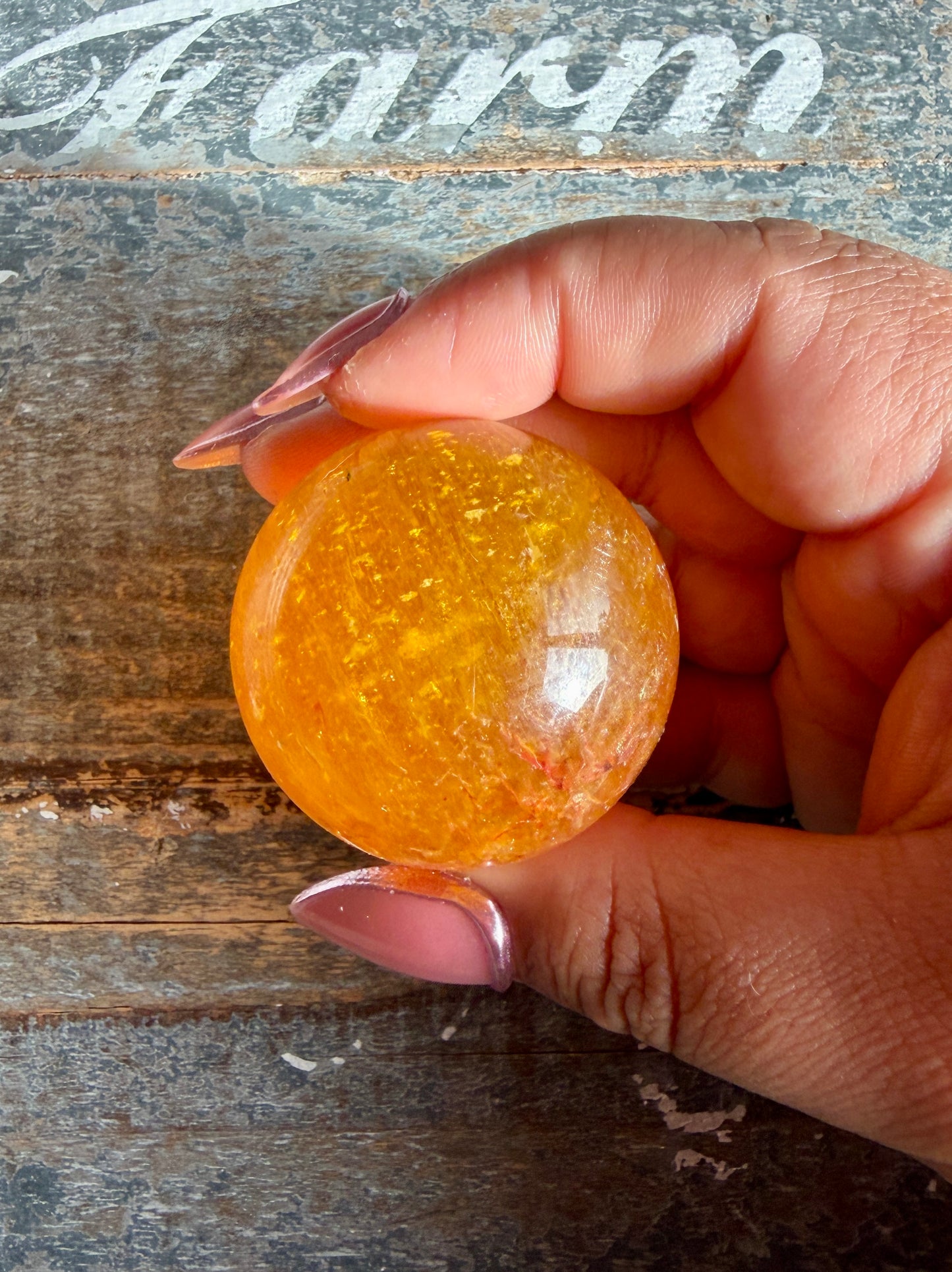 Gorgeous Yellow Fluorite with Mica | Opt B