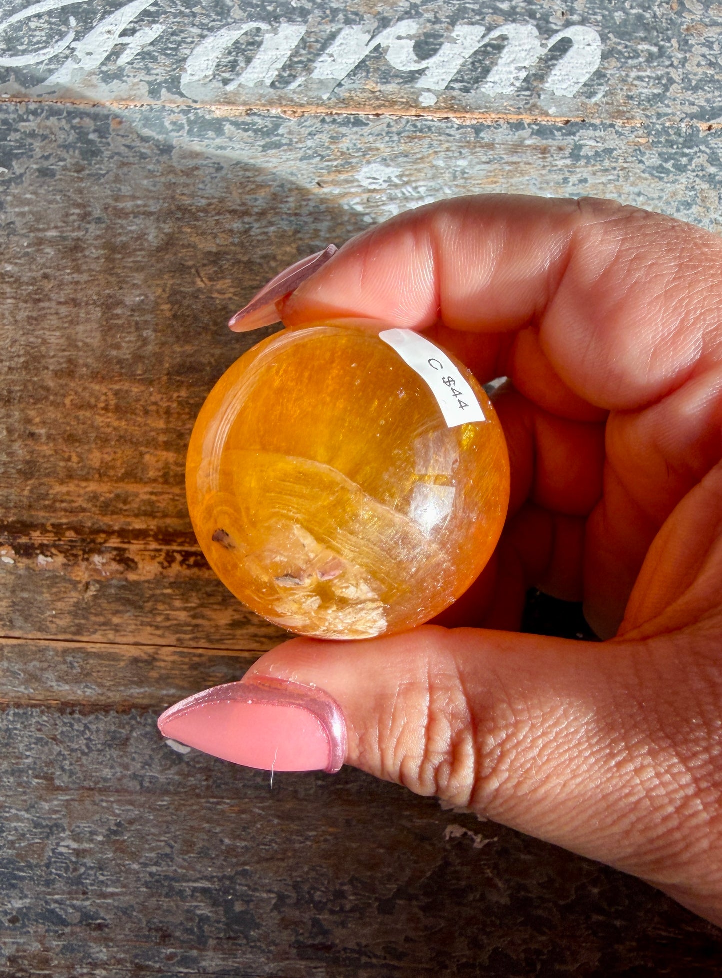 Gorgeous Yellow Fluorite with Mica | Opt C