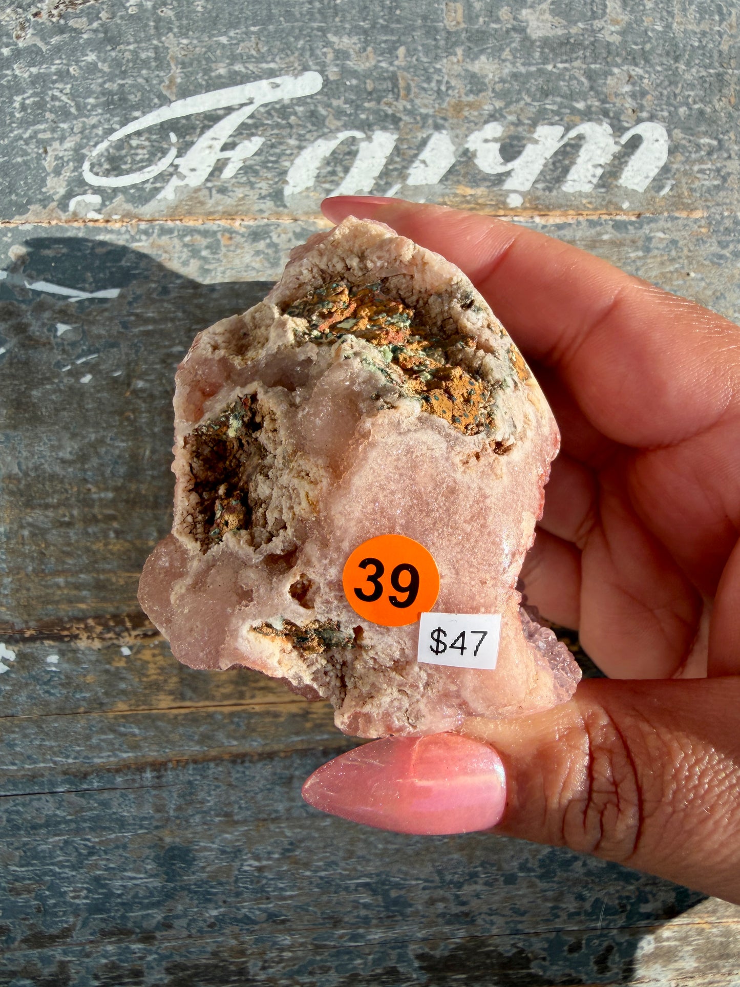 Gorgeous Pink Amethyst Freeform | Brazil | Opt 39