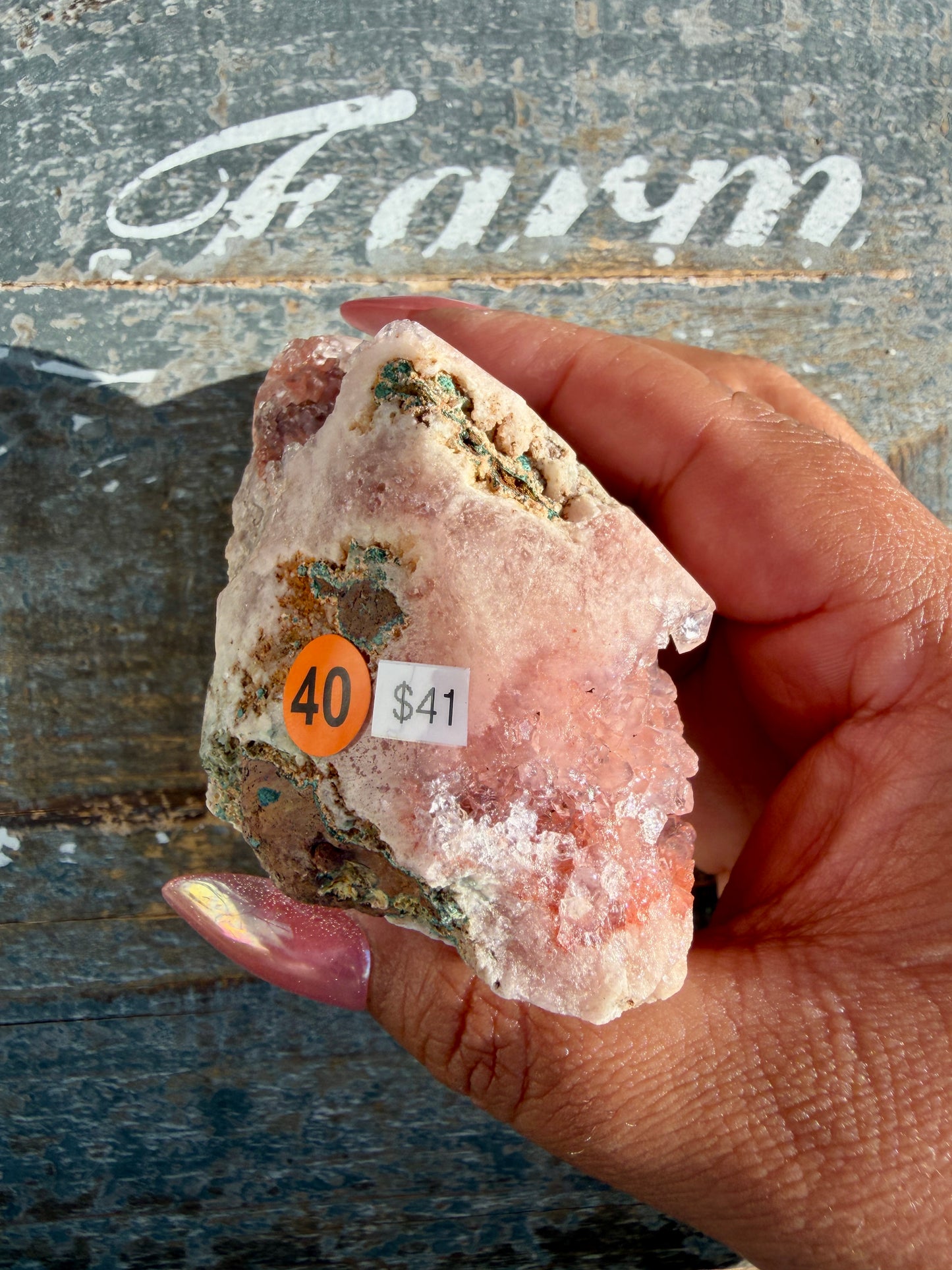Gorgeous Pink Amethyst Freeform | Brazil | Opt 40