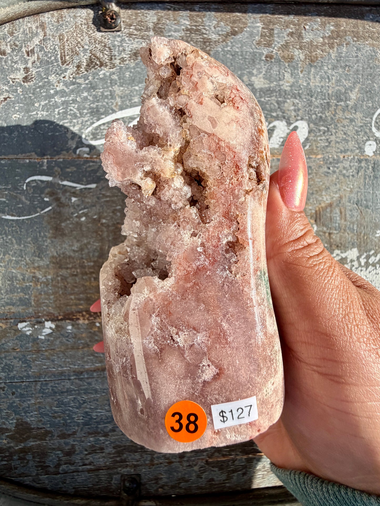 Gorgeous Pink Amethyst Freeform | Brazil | Opt 38 (VIDEO IN LISTING)