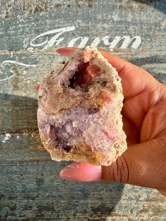 Gorgeous Pink Amethyst Freeform | Brazil | Opt 49