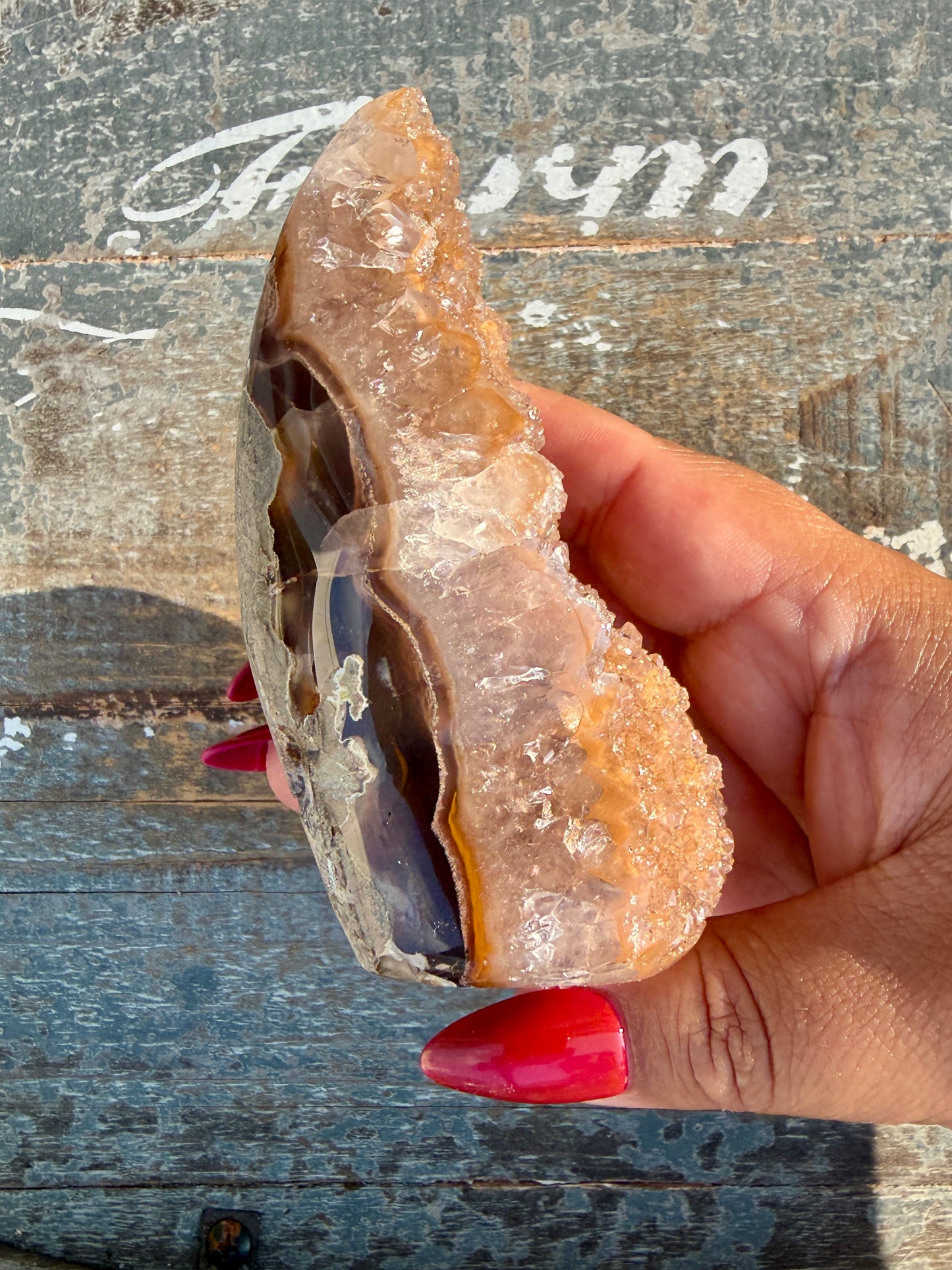 Gorgeous Rainbow Amethyst from Uruguay | Opt Q