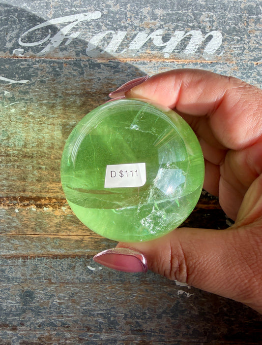 Gorgeous Lime Green Fluorite | Opt D