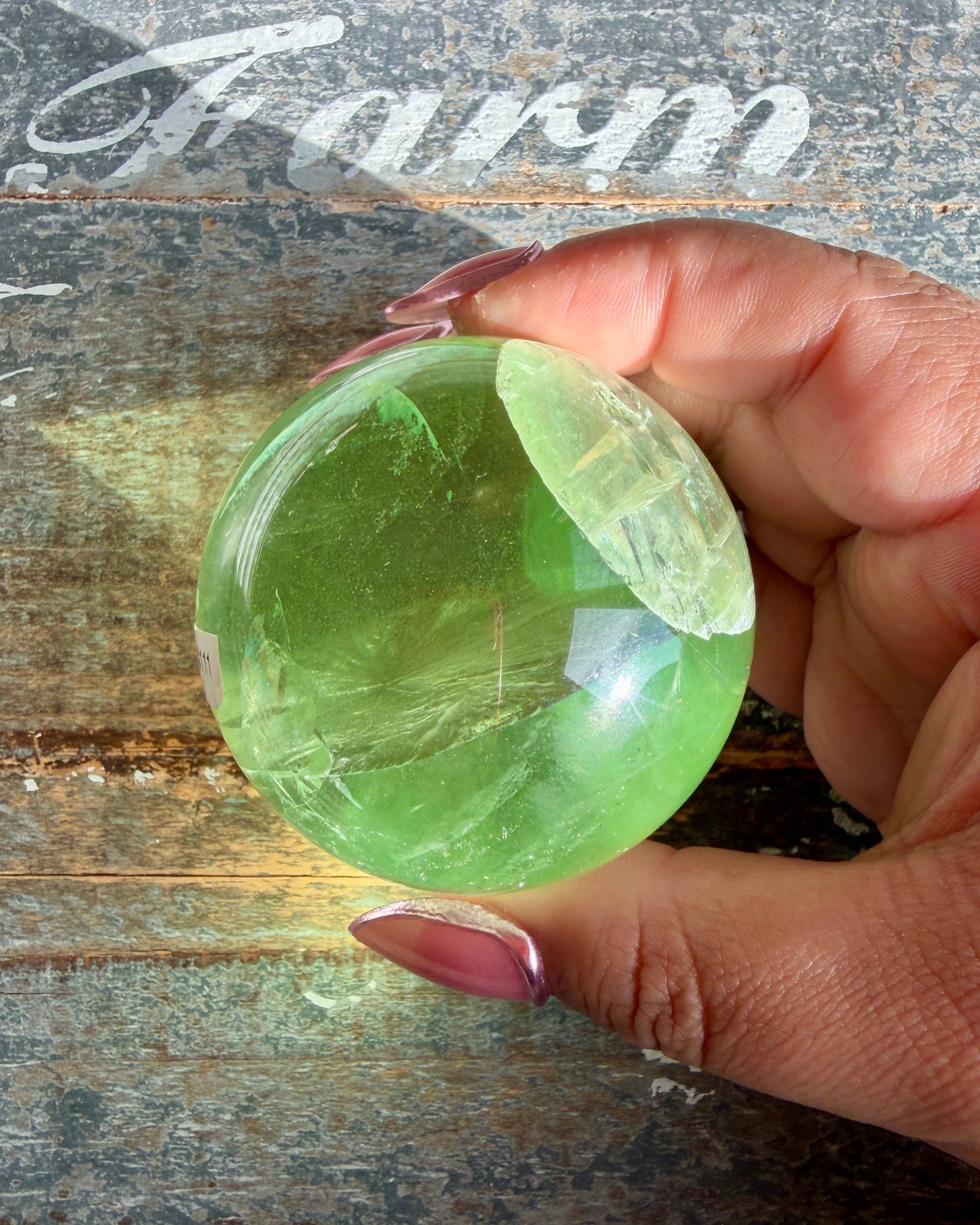 Gorgeous Lime Green Fluorite | Opt D