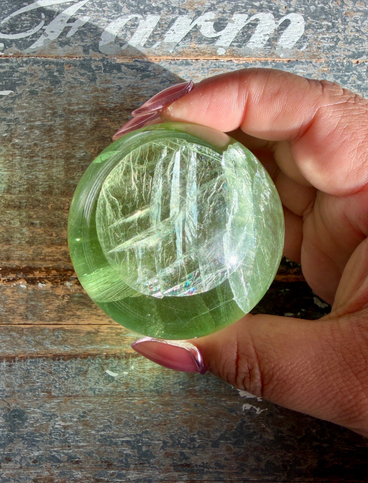 Gorgeous Lime Green Fluorite | Opt D