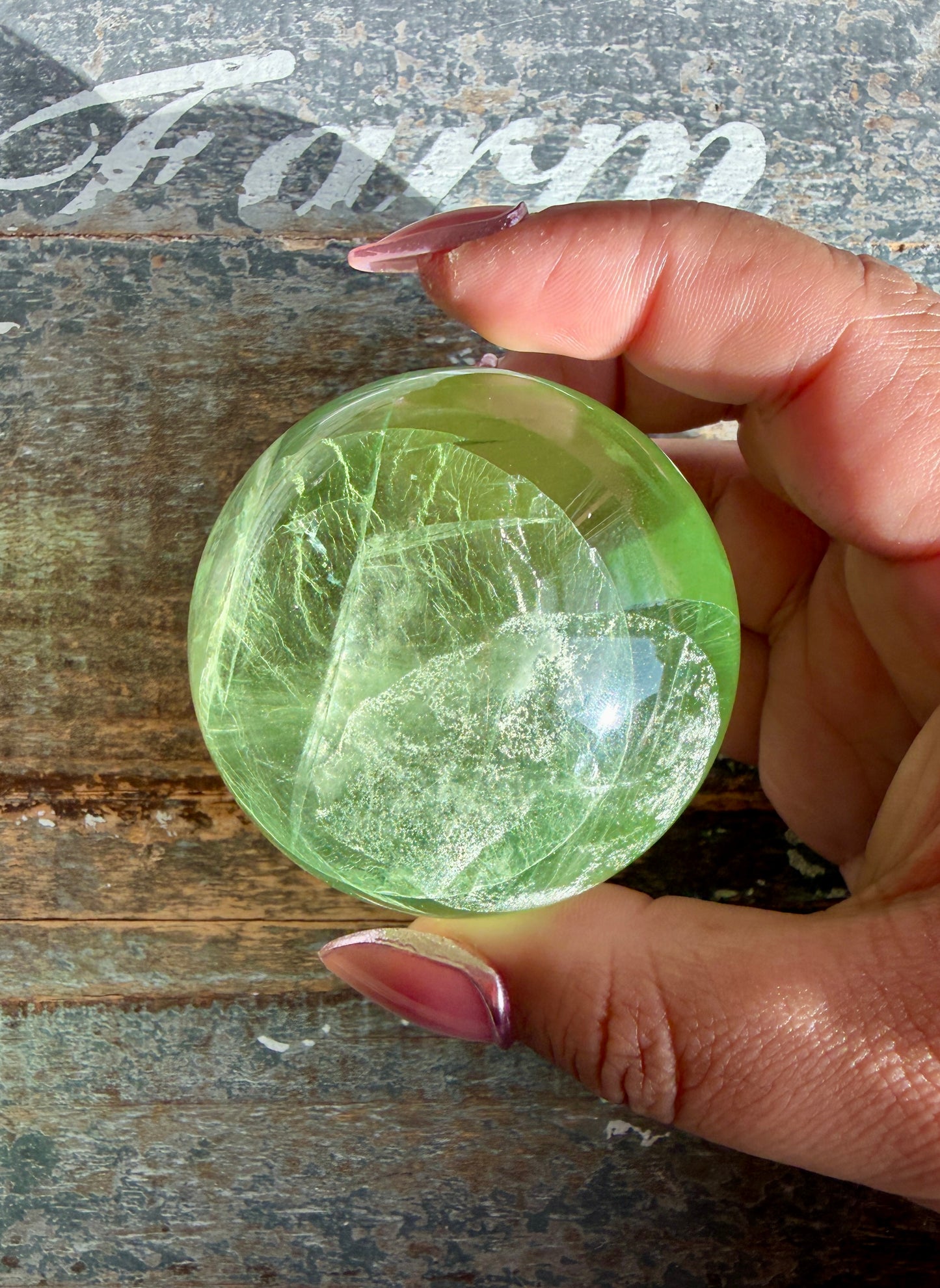 Gorgeous Lime Green Fluorite | Opt D