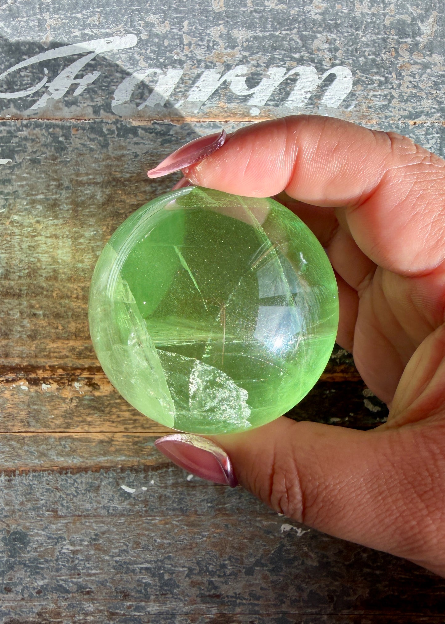 Gorgeous Lime Green Fluorite | Opt D